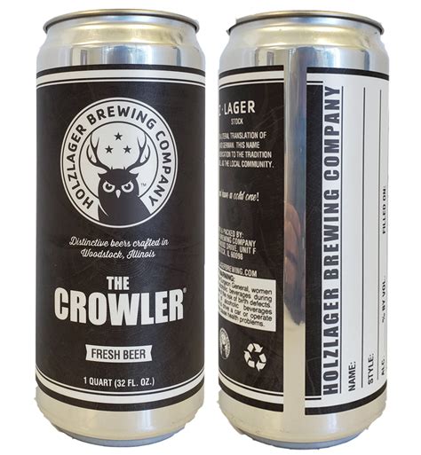 Crowler Label Template